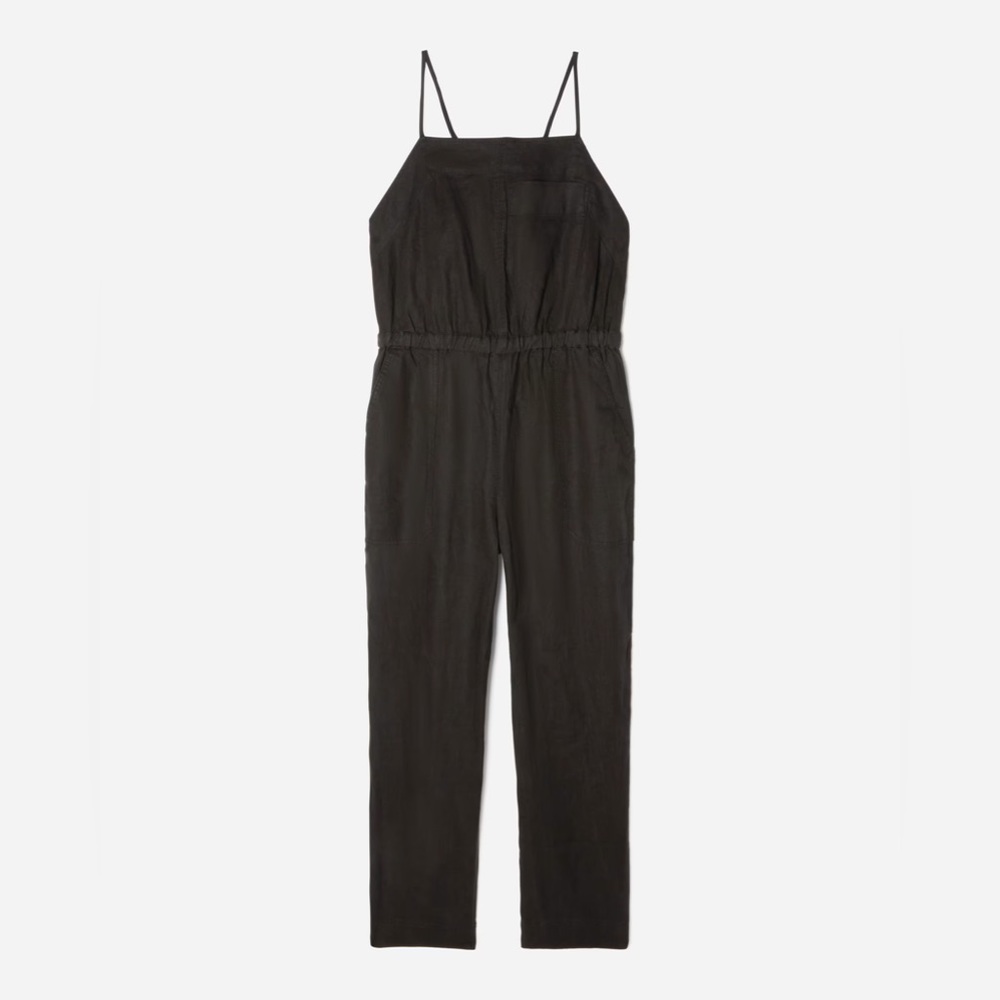 Everlane The Linen Shoestring Jumpsuit - Picture 6 of 7